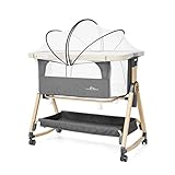 Image of LITTLE RIDERS C04-NET-G bedside crib