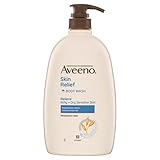 Image of Aveeno ORMDS-AVEENO-SKINRELIEF-WASH-1L body wash for sensitive skin