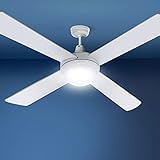 Image of Devanti CF-RC-52-WH ceiling fan