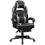 Image de SONGMICS HYG-102-BLK/GRY fauteuil de bureau