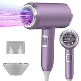 Image de Oskuglin E-16 hair dryer-purple-1 sèche cheveux