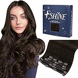 immagine di fshine CM-Fshine-EUCP-7Pcs-105g-14in-#2 extension dei capelli