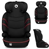 immagine di lionelo LO-LARS I-SIZE SPORTY BLACK RED seggiolino auto per bambini