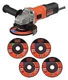 Image of Black+Decker BEG010A5-GB angle grinder