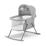 Image of KinderKraft KKLLOVIGRY00BS bedside crib