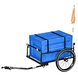 Image of HOMCOM B71-062V00BU bike trailer