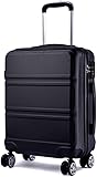 Image of Kono K1871L BK 20 carry-on luggage