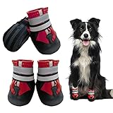 Image of NeuWee YM0001-YG220001 pair of dog boots