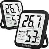 Image of Antonki Indoor Thermometer Hygrometer hygrometer