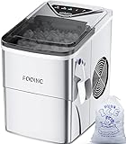 Image of FOOING 1800024_IceMaker_Silver ice maker