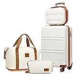 Image of Kono K1871-1L CM 12/20+EA2212 BG/BN luggage set