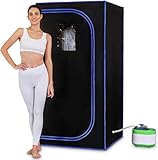 Image of SereneLife SLISAU35BK sauna