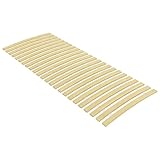 Image of vidaXL 340076 slatted bed base