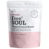 Image of Free Soul FSVEGCHOC600 vegan protein powder